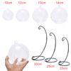 Clear Glass Ball Vase Landscape Terrarium Succulent Hanging Flowerpot Container