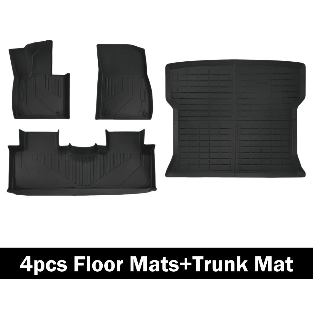 Для Xpeng G6 автомобильные коврики багажника коврик для багажника подкладка для багажника TPE 3D коврик для пола спинки защитная накладка водонепроницаемый без запаха