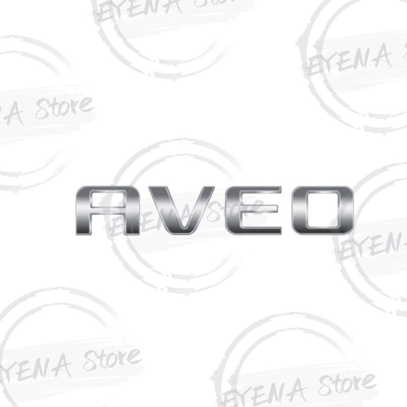 For Chevrolet Aveo Lettering Metal Badge Stickers Car Rear Trunk Emblem Decoration Car Styling