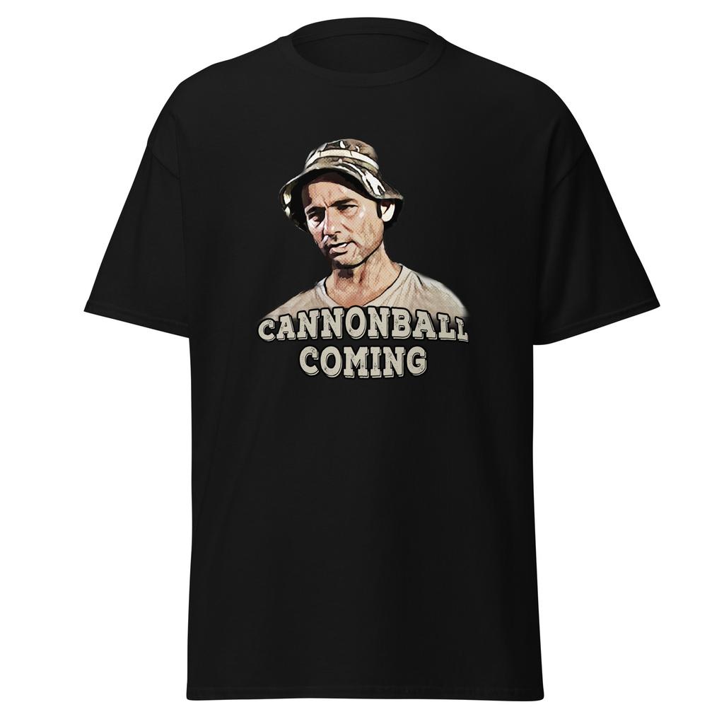 Classic Caddyshack T-Shirt Mens Womens Tees Top - Cannonball Coming!