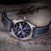 Davosa Newton Pilot Day-Date Automatic Watch, Swiss Made, Blue, 161.585.45