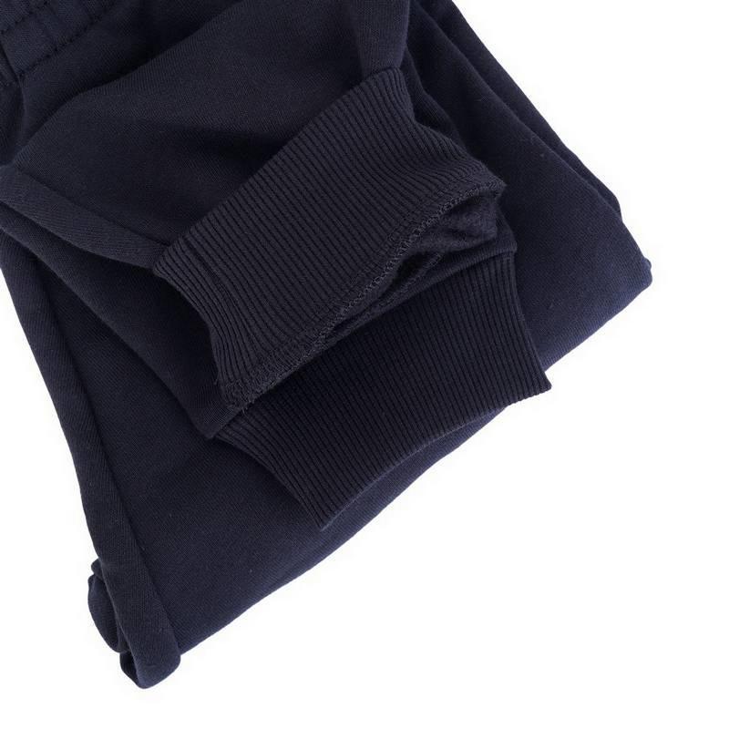 Children Aged 3 7 Years Old Nike Knitted Sweatpants Fleece Lined Comfortable Lightweight Casual Navy Blue FV3301-011