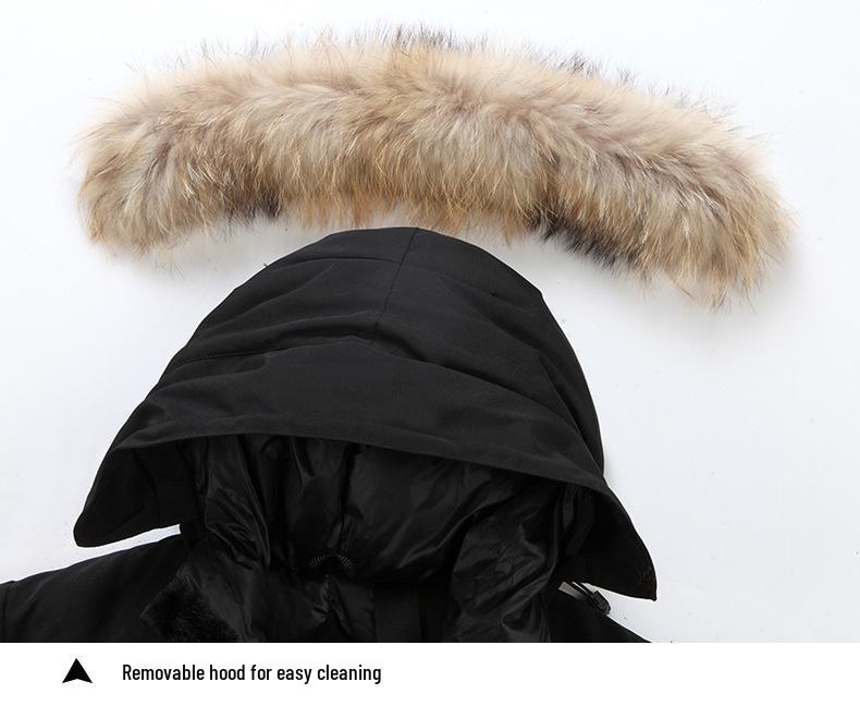 Зимняя экспедиционная парка с гусиным пухом - Утепленная большого размера рабочая одежда для мужчин и женщин