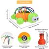 Водяной разбрызгиватель для детей, малышей, уличные игрушки, вращающаяся черепаха для заднего двора, детская игрушка-разбрызгиватель, летние игрушки, брызги, веселье, подарок