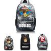Детский школьный рюкзак Roblox с узором, звездным фоном и большой вместимостью
