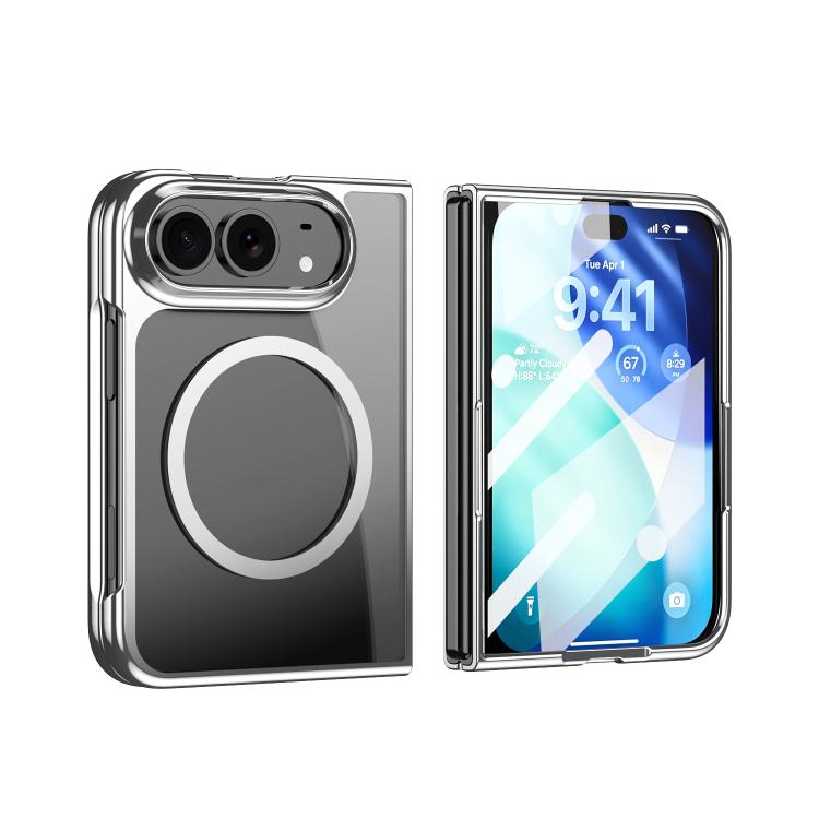Clear Plated Magnetic Integrated Film Phone Case