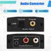 Optical to Converter Audio Converter Digital to Analog Audio Coaxial to Adapter 3.5mm AUX with Optical Cable