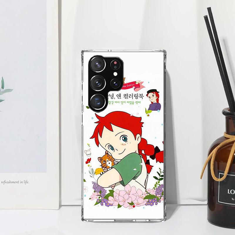 A-Anne Of Green Gables Shirley Phone Case For Samsung Galaxy S26 S25 Edge S24 FE S23 S22 Ultra S21 Plus S20 + Art Fundas Back Co