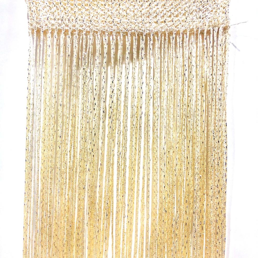 1x2м Занавеска-разделитель для окна/двери для дома, гостиной, кафе, внутренние украшения, ламбрекен