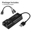 Адаптер Lan Ethernet с автоматическим подключением USB-адаптера, совместимого с Amazon Fire TV 3 / Stick Gen 2/2 Stop