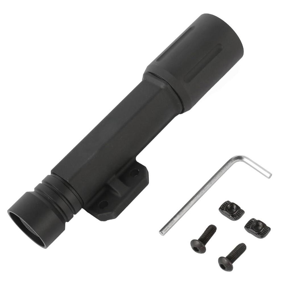 Мощный фонарь Modlite TORCH: Версия для тактического фонаря, MLOK, Режимы постоянного света/стробоскопа, Длинные и короткие модели