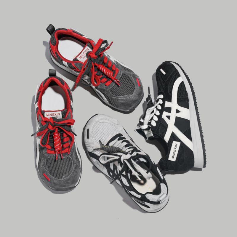 Dexun Shoes Early Autumn Women's Shoes Latte Fashion Versatile Lace-up Leisure Sports Platform Leather Forrest Gump Shoes Women's