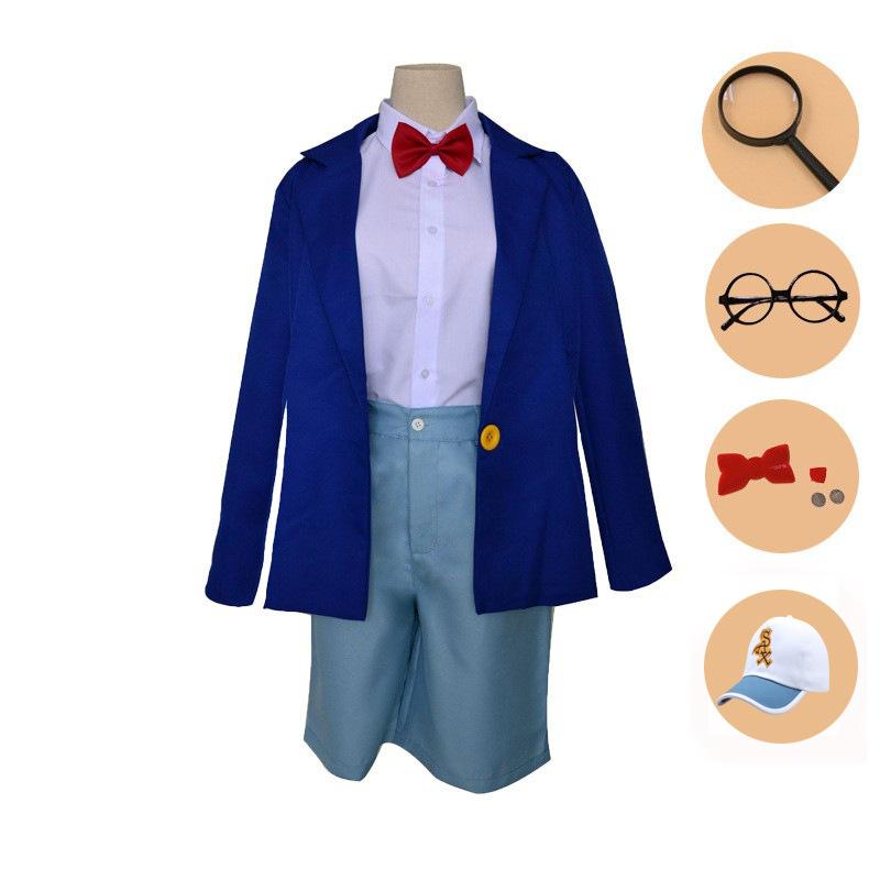 Star Manyuan Conan cosplay Kidd Conan adult children's clothing set