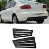 Декоративные жалюзи на заднее стекло для Mazda 3 2003-2007 годов - Черный треугольный дизайн