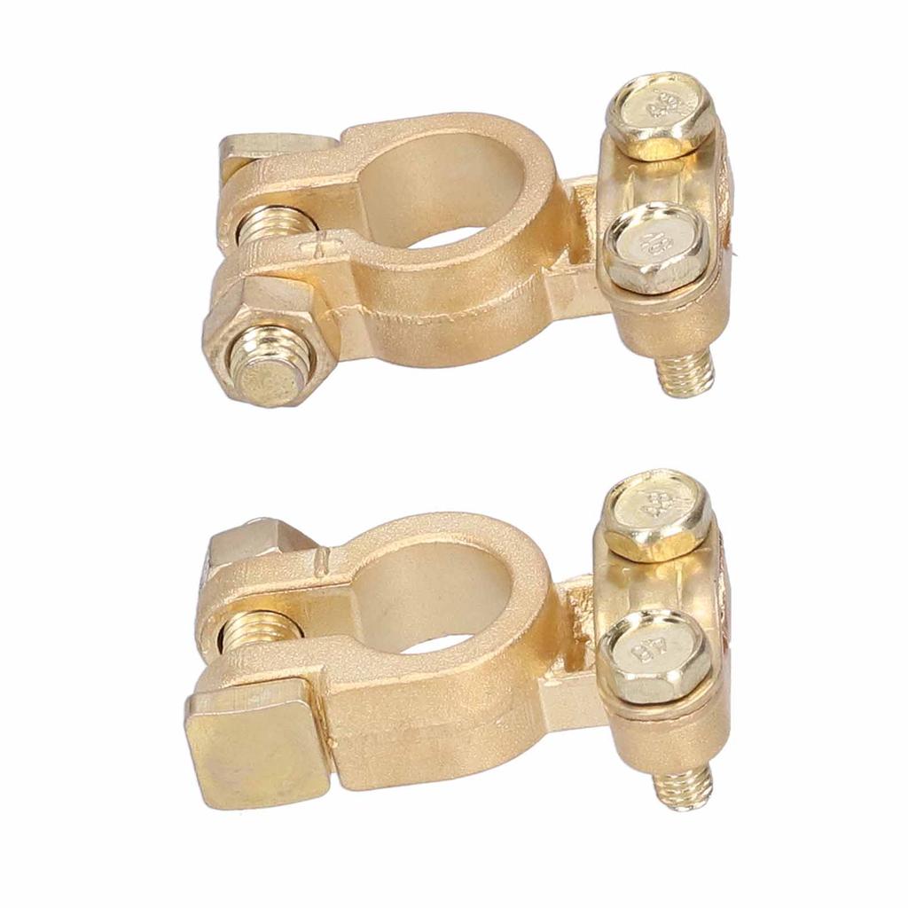 2 шт. 6 В 12 В Клеммы аккумулятора Положительные Отрицательные Разъемы для Автомобиля Фургона Каравана Грузовика