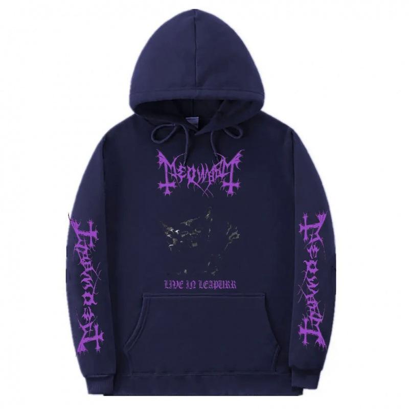 90s Vintage Mayhem Band Live In Leapurr Hoodie