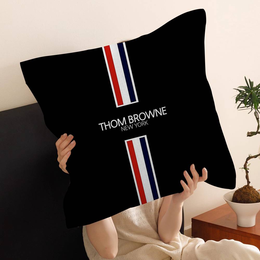 Модный бренд T-Thom B-Brown Персонализированная наволочка-чехол от пыли для подушки Декор спальни, детской вечеринки Наволочка День рождения Подарок детям