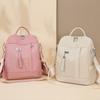 Tassel Backpack Women's Large Capacity Backpack Travel Bag