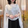 Chiffon Women Shawl Pure Color Cardigan Shawl New Fashion Fashion Scarf  Women Girls