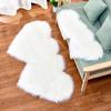 Fluffy Rug Fur Carpets For Living Room Home Decor Bedroom Kid Room Floor A Peach Heart Mat Decoration Salon Thicker Pile Rug