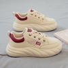 Spring Versatile New Women's Shoes Thick-soled Heightening Board Shoes Soft-soled Casual Shoes Mother Breathable
