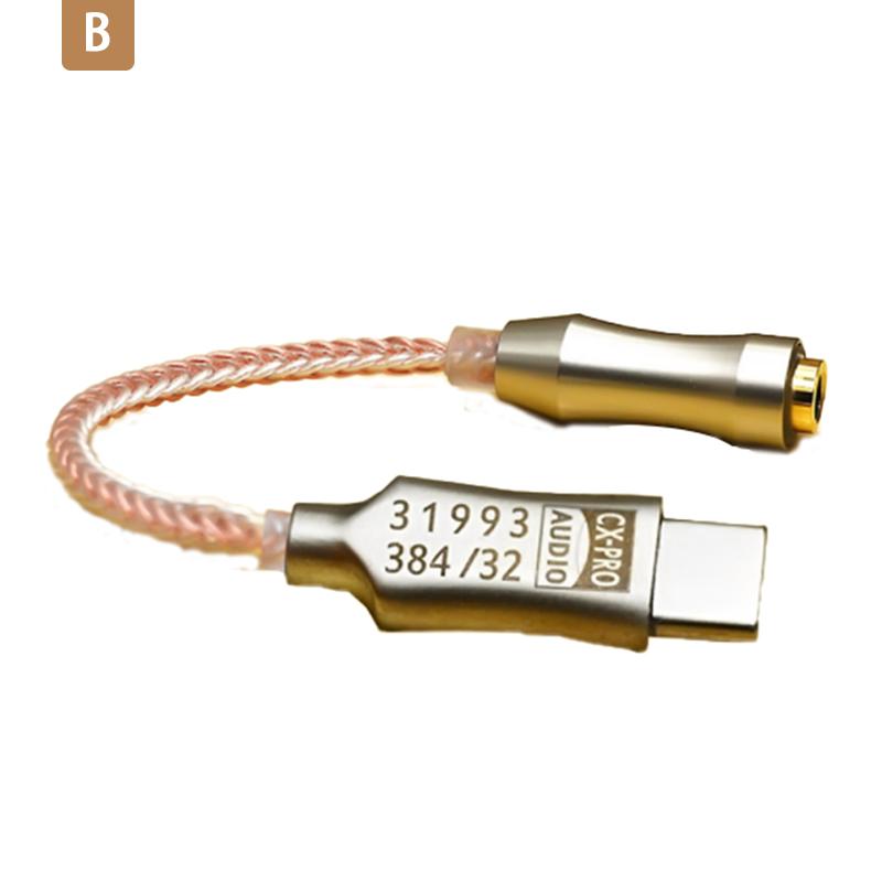 CX31993 HiFi USB ЦАП Type C на 3,5 мм Усилитель для наушников Аудиодекодер IEM Усилитель для мобильного телефона HIFI ЦАП Усилитель для наушников