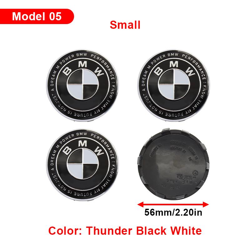 For BMW M 4Pcs 56mm 68mm Car Hub Cap Wheel Center Cap Emblem Badge Accessories For BMW G08 F15 F16 G20 E34 F94 F95 G30 G11 E46 F30 F40 F10 JG8