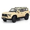 1/24 Lexus GX550 Внедорожник Литой Металлический Модель Игрушечного Автомобиля Звук и Свет Оттяжка Детская Игрушка Коллекционные Предметы Подарок на День Рождения