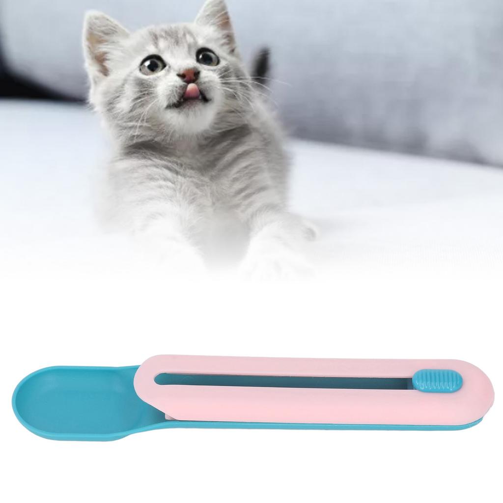 Cat Wet Treats Dispense Spoon Practical Cat Snack Spoon for Pet Feeding Watering Supplies