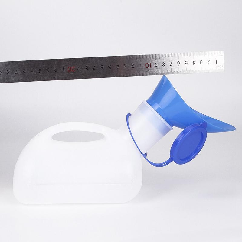 1000 мл унисекс портативный писсуар для мочи туалет помощь бутылка для путешествий кемпинга на открытом воздухе + женский адаптер