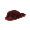 2025 New Fashion Fur Slippers Women Indoor Light Warm Plush Home Slippers Woman Faux Fur Flat Heel Couple Slides Plus Size