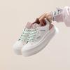 Women's Sneaker Chunky Platform Spring Summer Board Shoe Lace-up Color Blocking Women Shoes Casual Round Toe Casual Sport Tennis