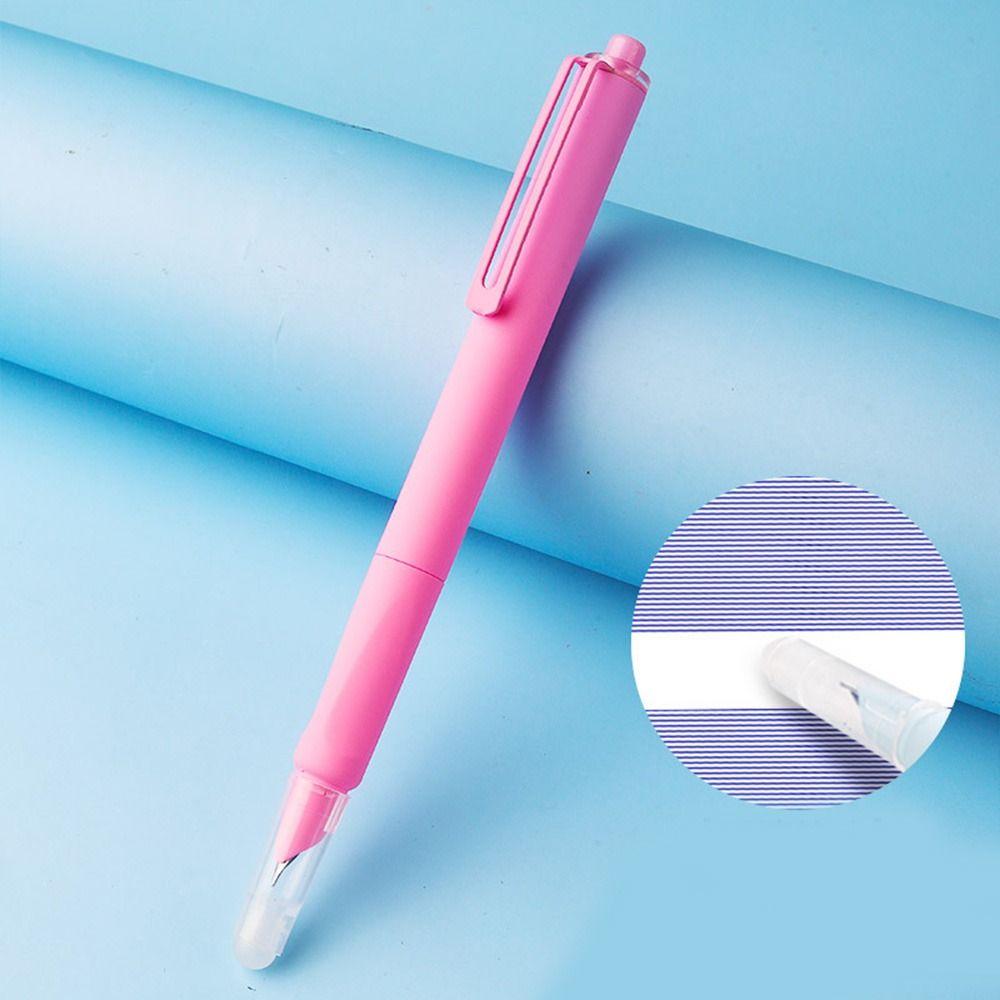 Magic Pen With Eraser Press Fountain Pen Thermal Erasable Fountain Pen  Student