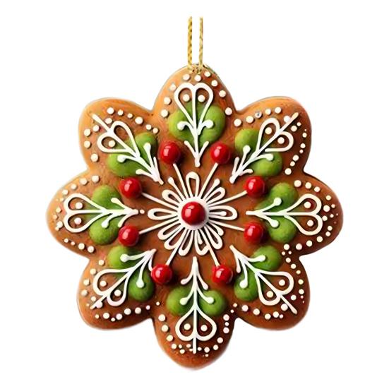 Подвеска на рождественскую елку 2D Снежинка подвесные украшения безделушки для вечеринок в помещении Акриловые плоские рождественские украшения