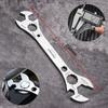 Multi-Functional Air Conditioner Wrench Alloy Steel Thickening and Hardening Open End Wrench Durable Multifunctional Wrench