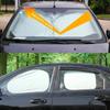 6pcs Universal Car Sunshade Front And Rear Windshields Privacy Windows Sun Protection Thermal Insulation Sunshades Car Accessories