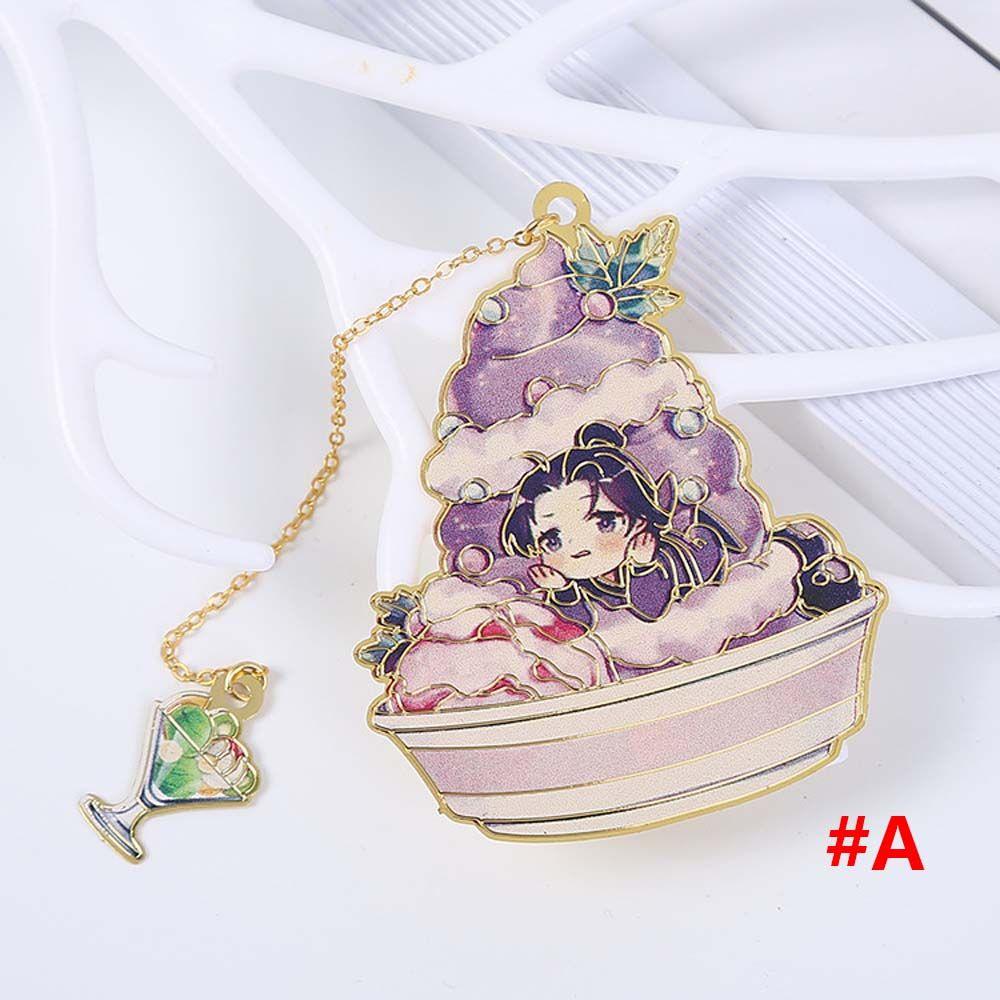 Wangji Wei Wuxian Stationery Book Markers Hollow Bookmark Pagination Mark Mo Dao Zu Shi Bookmark