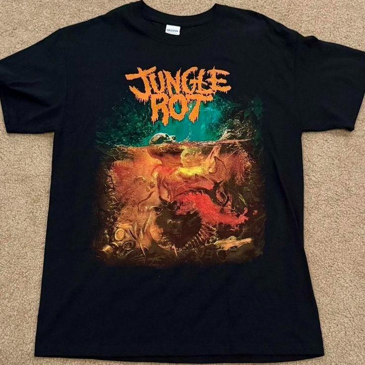 Jungle Rot Band Shirt Tee Short Sleeve S to 5XL BL747 Unisex T-Shirt