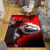 1Pc Dark Fantasy Warrior Rug, Office Carpet Indoor Outdoor Doormat, Non-Slip, Comfortable, Living, Christmas Halloween,  Xmas Gift S1200