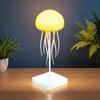 Плавающая лампа-медуза с градиентным затемнением, интерактивным управлением голосом и звуком, ночник, перезаряжаемый USB Type-C, лампа настроения с изменяющимся цветом для спальни