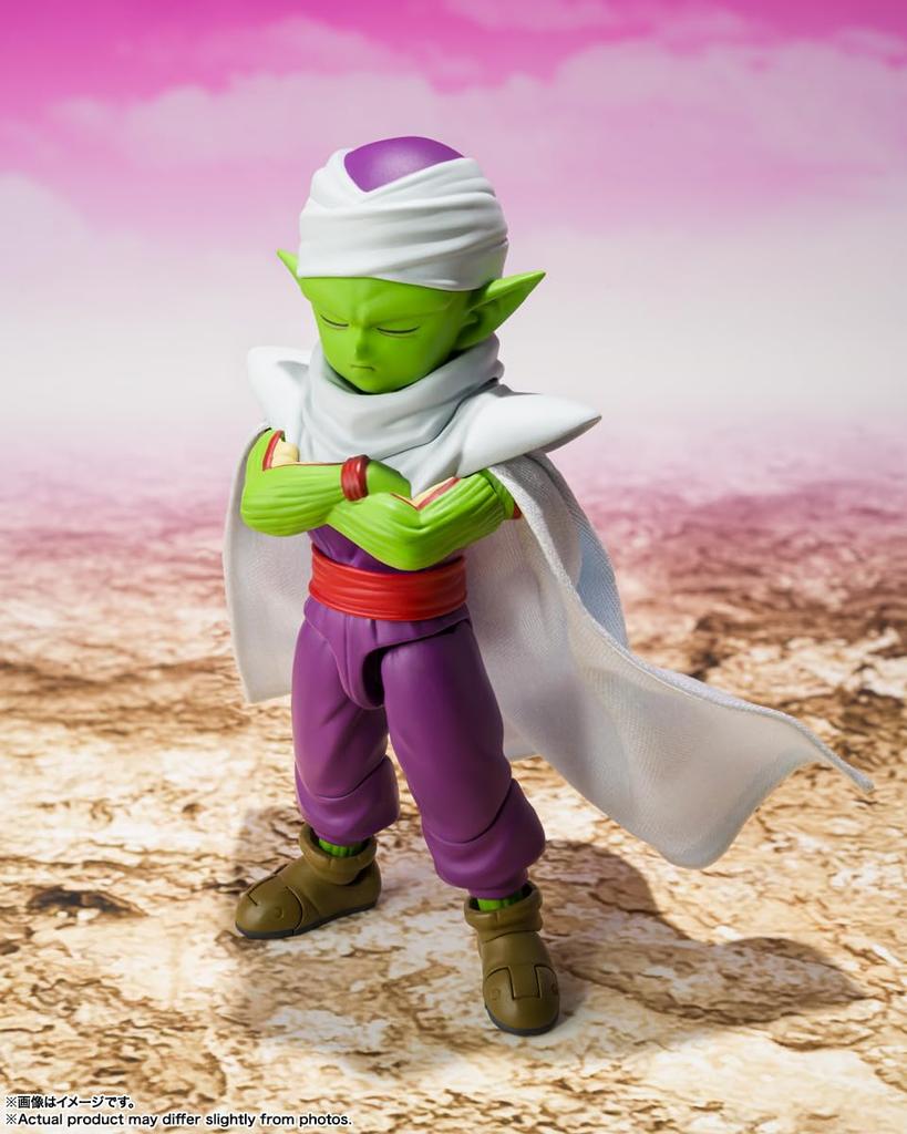 TAMASHII NATIONS Dragon Ball DAIMA Пикколо 85 мм ПВХ ABC Окрашенная Подвижная Фигурка S.H.Figuarts (Мини) -DAIMA- Приблизительно. &