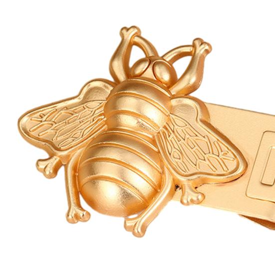 Металлическая ручка на пружине с тематикой насекомых, винтажный металлический зажим для дизайна пчелы/цикады, зажим для блокнотов, дневников, школы