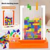 2145 3D Tetris Building Block Puzzle Toy Parent-Child Interactive Desktop Game