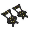 2PCS 10 Teeth Crampons Outdoor Snow Climbing Crampons Anti Slip Shoe Spikes Ice Crampons for