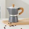 Кофеварка Moka Pot Espresso Maker 150 мл, легкая, простая в использовании, итальянская кофеварка для плиты