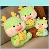 Dragon Year Plush Toy Adorable Dragon Doll For Year-end Celebration Short Plush Filling