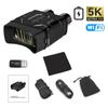 Nv016 4-дюймовый 5k Uhd Wi-Fi бинокулярный телескоп 52mp 10-кратный цифровой зум 300 м инфракрасный бинокль ночного видения для охоты, кемпинга