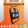Android Carplay автомобильное радио для Hyundai Sonata EF 2002-2007 мультимедийный проигрыватель головное устройство стерео GPS навигация BT WIFI 2+32 ГБ