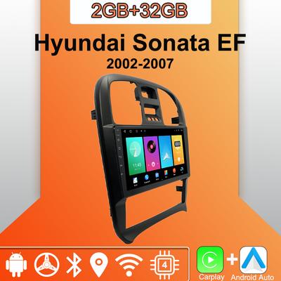 Android Carplay автомобильное радио для Hyundai Sonata EF 2002-2007 мультимедийный проигрыватель головное устройство стерео GPS навигация BT WIFI 2+32 ГБ