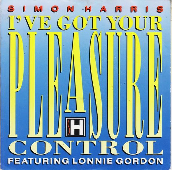 7-дюймовая пластинка SIMON HARRIS LONNIE GORDON Ive Got Your Pleasure Control F106 FFRR 1989 UK Dance Electronica Б/у